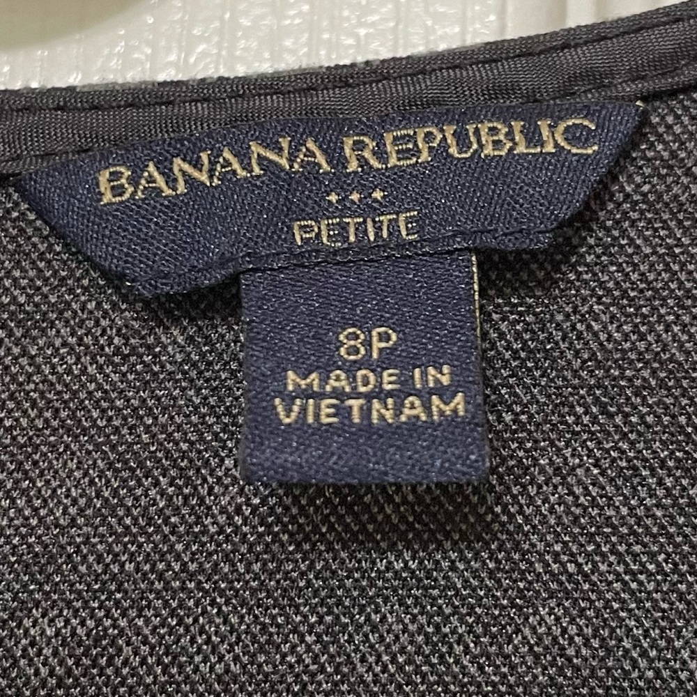 Banana Republic Black and White Mini Sheath Dress - Picture 3 of 8